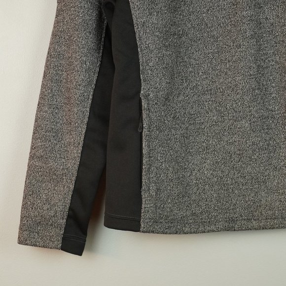 Spyder Charcoal Heather 1/4 Zip Pullover Jackets Men's Size Small - Picture 2 of 11